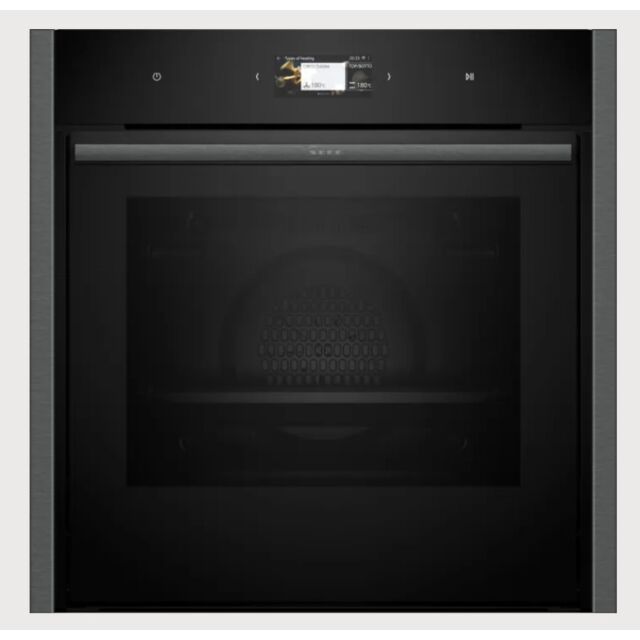 Neff B64CS51G0B Black with Grap Electronic, 4.1inch Full Touch TFT Display, Circotherm, 14 functions, 