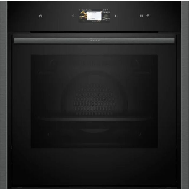 Neff B64VS71G0B Electronic, 4.1inch Full Touch TFT Display, Circotherm, 20 functions inc Vario Steam, R