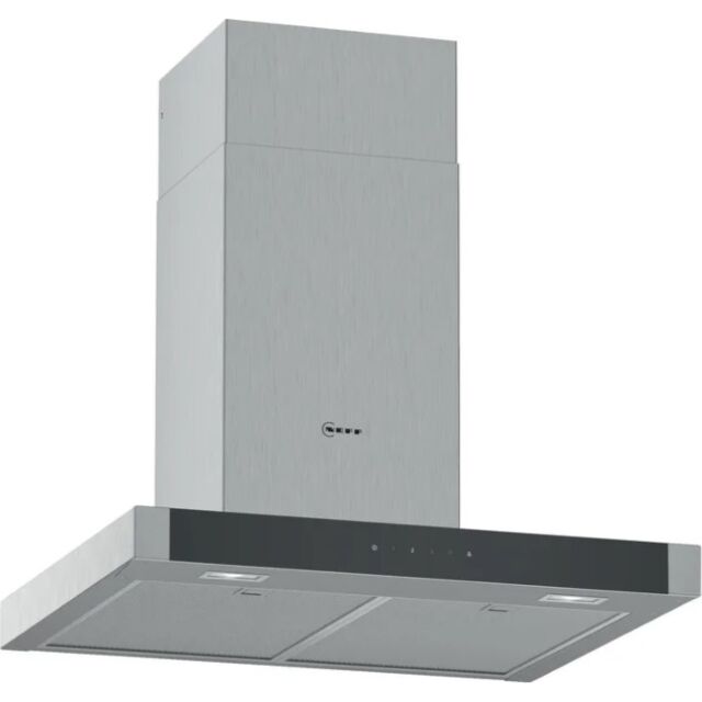 Neff D64BHM1N0B Stainless steel 60cm, Inlay Box Design, 3 speed + intensive, electronic, Touch Contr