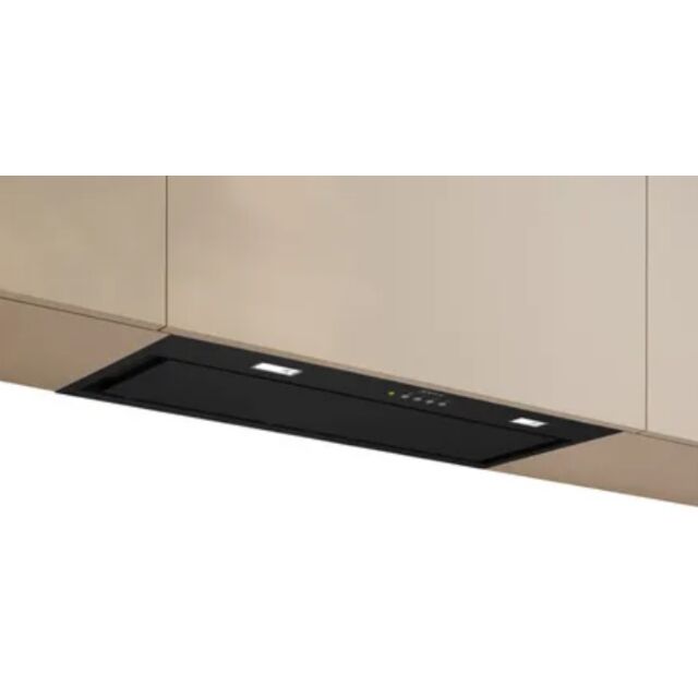 Neff D75NAC1S0B Black 70cm, 3 speeds + intensive, LED lights. Optional Standard Recirculation Kit Z5