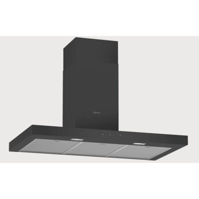 Neff D94BHM1S5B Black 90cm, Inlay Box Design, 3 speed + intensive, electronic, Touch Control, LED li