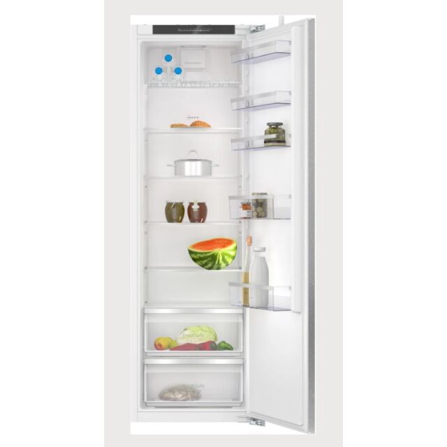 Neff KI1812FE0G Integrated 177x54 built in fridge, 2 FreshSafe drawers, LED Light, 6 glass shelves, 