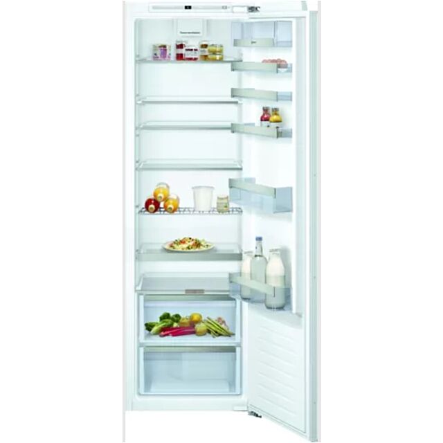 Neff KI1813FE0G Integrated Tall Built-In Larder Fridge (H178_Fixed Hinge)