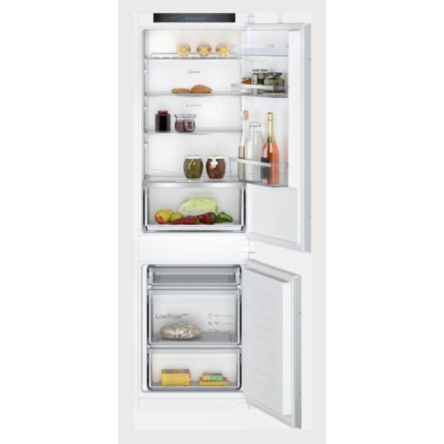 Neff KI5862SE0G 177x54 Low Frost bottom Freezer, LED, Digital temperature control, FreshSafe, 4 glas