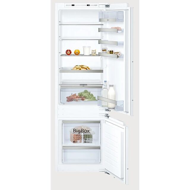 Neff KI6873FE0G 177x55.8 LowFrost bottom freezer, FreshSafe 2, easy access shelf, bottle flex shelf,