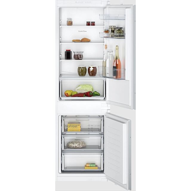 Neff KI7861SE0G 177x54 NoFrost bottom freezer, XXL MultiBox veg drawer, LED light, Digital temperatu