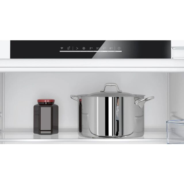 Neff KU1212FE0G 82x59.8 under counter fridge, 2 vegetable drawers, LED with soft start, Fixed hinge,