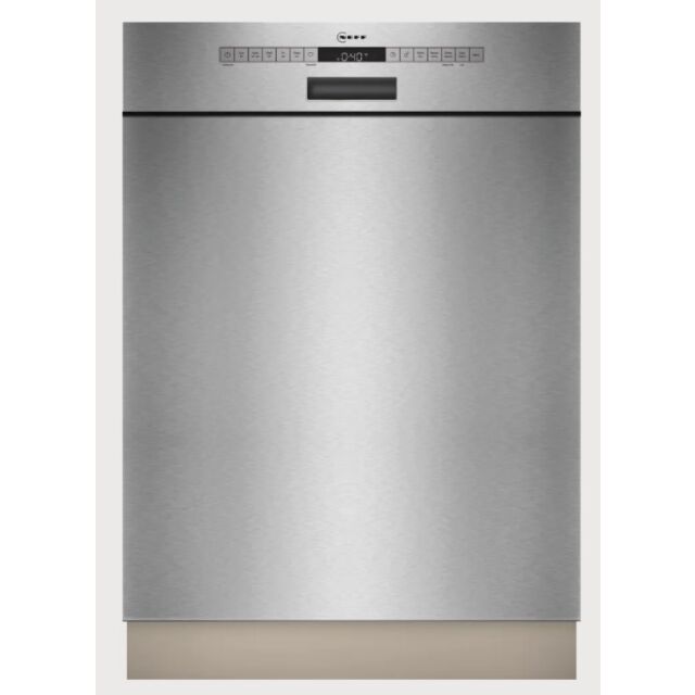 Neff S145HTS01G Stainless steel 6 Programmes, Semi Int, Flex I Baskets, 5 Options, 46Db, 9L, 13 Plac