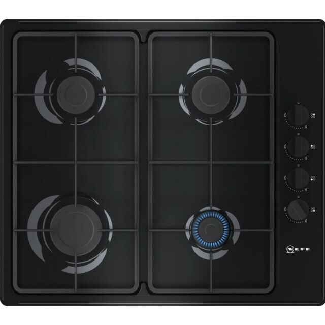 Neff T26BR46S0 Black Built-In Gas Hob