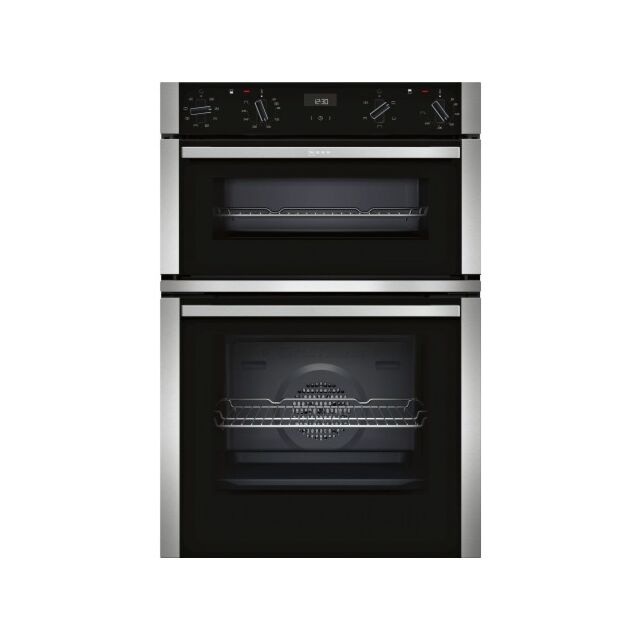Neff U1ACE2HN0B S/Steel Built-In Double Oven