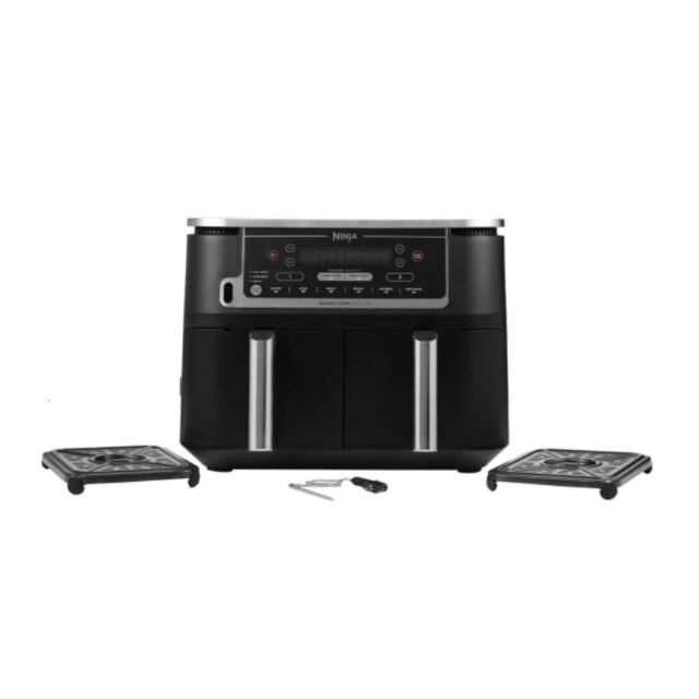 Ninja AF451UK Foodie Max Dual Zone Air Fryer With Probe