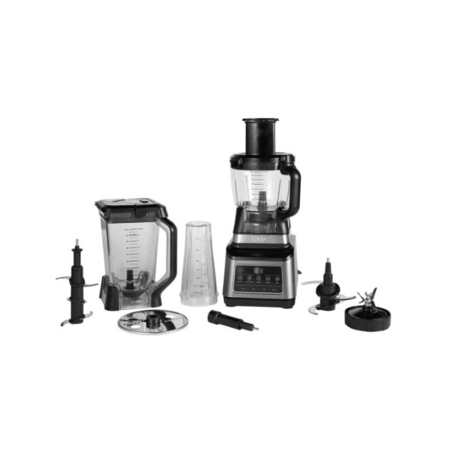 Ninja BN800UK Black / Silver 3-In-1 Food Processor With Auto-Iq