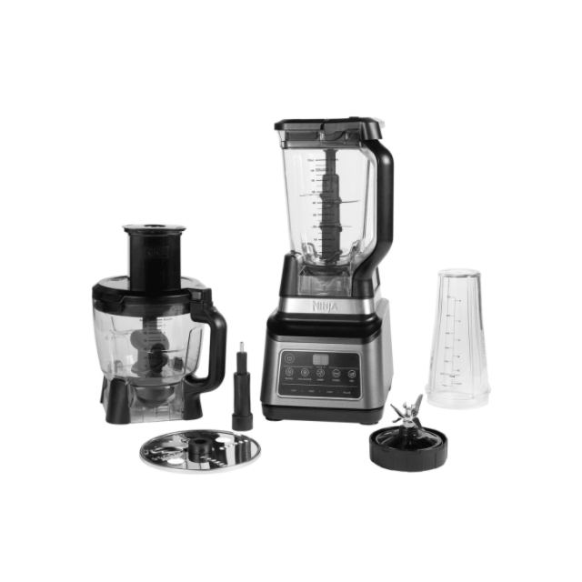 Ninja BN800UK Black / Silver 3-In-1 Food Processor With Auto-Iq
