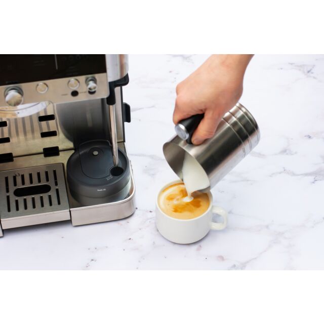 Ninja ES601UK Luxe Café Premier Series Espresso Machine - Black/Stainless Steel
