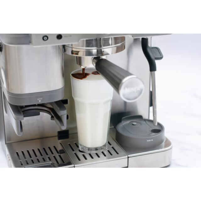 Ninja ES601UK Luxe Café Premier Series Espresso Machine - Black/Stainless Steel