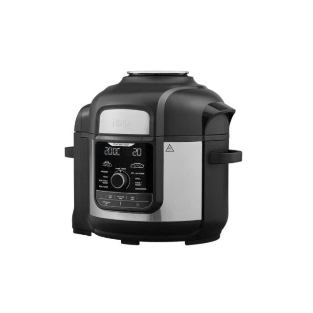 ninja OP500UK Foodi MAX 9-in-1 Multi-Cooker - Black/Stainless Steel