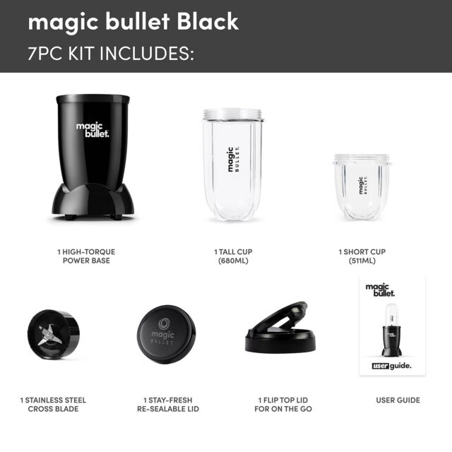 nutribullet 02227 Food Processor - Black