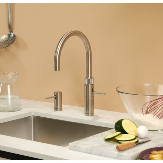 Quooker FNRSST Tap Fusion Round stainless steel