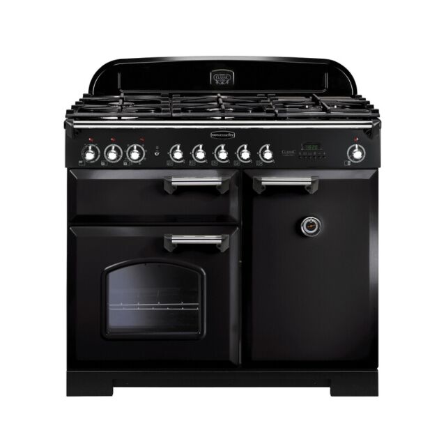 Rangemaster CDL100DFFBL/C 92490 CLASSIC DL 100 DF BLACK CHROME