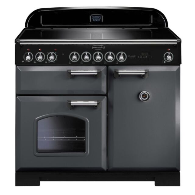 Rangemaster CDL100EISL/C 124240 CLASSIC DL 100 IND. SLATE CHROME