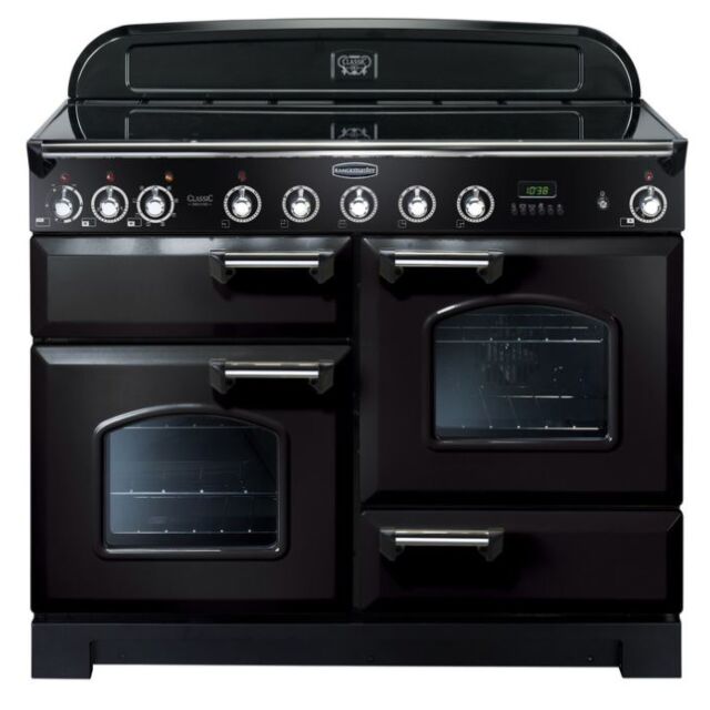 Rangemaster CDL110EIBL/C Black/Chrome 90380 CLASSIC DL 110 IND. BLACK CHROME