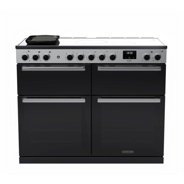Rangemaster EDDLB110EIGBLK/CM1 15834 EDGE DLX BC 110 EI BLCK GLS CM GB/IE
