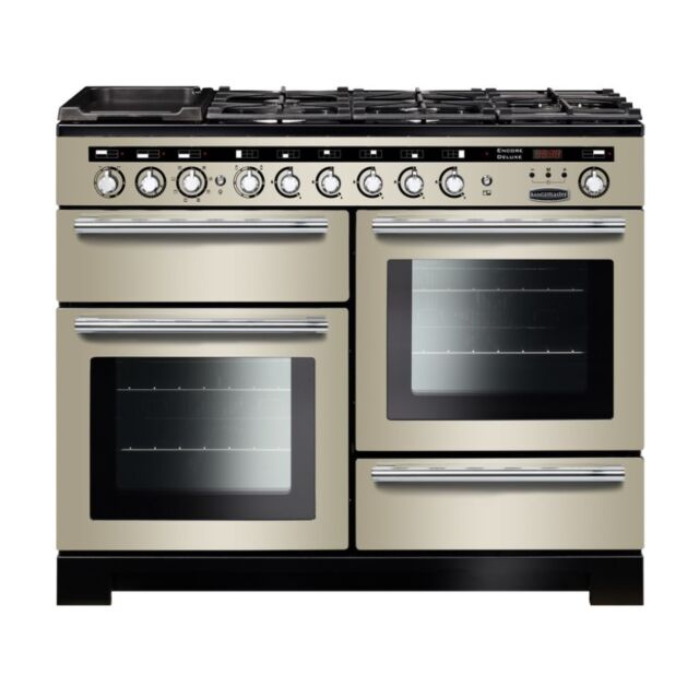 Rangemaster EDL110DFFIV/C Ivory 117280 ENCORE DL 110 DF IVORY CHROME TRIM