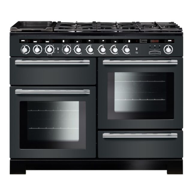 Rangemaster EDL110DFFSL/C Slate 117270 ENCORE DL 110 DF SLATE CHROME TRIM