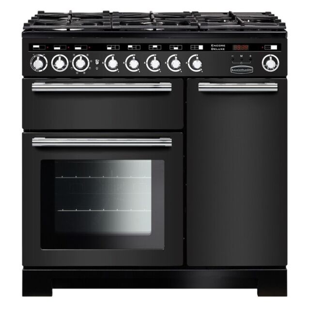 Rangemaster EDL90DFFCB/C 126660 ENCORE DL 90 DF CHARCOAL BLACK/CHROME