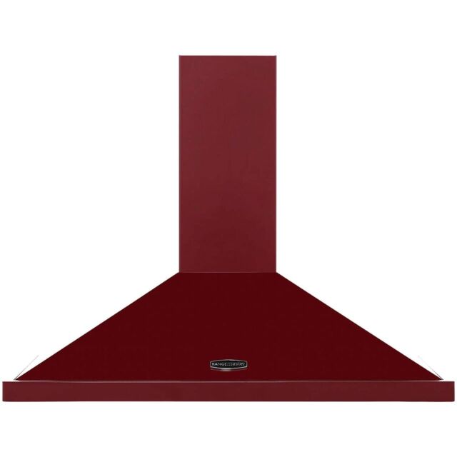 Rangemaster LEIHDC90CY/C Cranberry/Ch 90Cm Chimney Hood