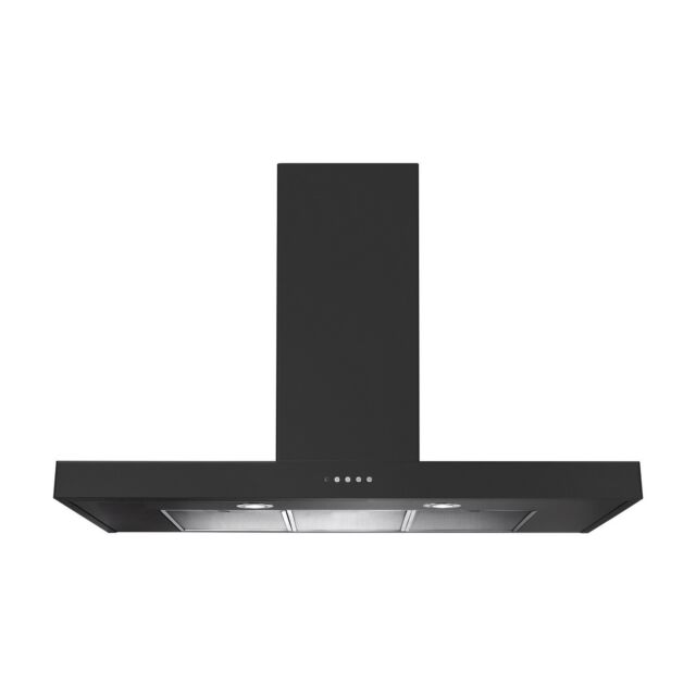 Rangemaster UNBHDS110SL/ Slate 110Cm Flat Chimney Hood 