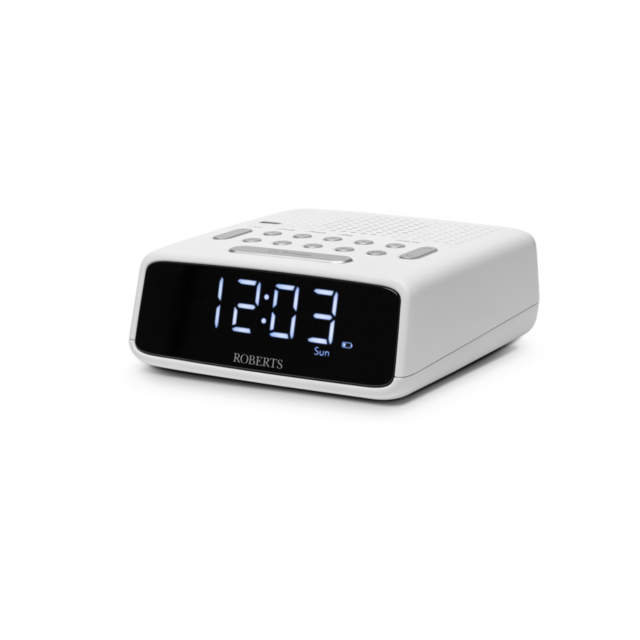 Roberts ORTUSFMWH White Clock Radio | FM