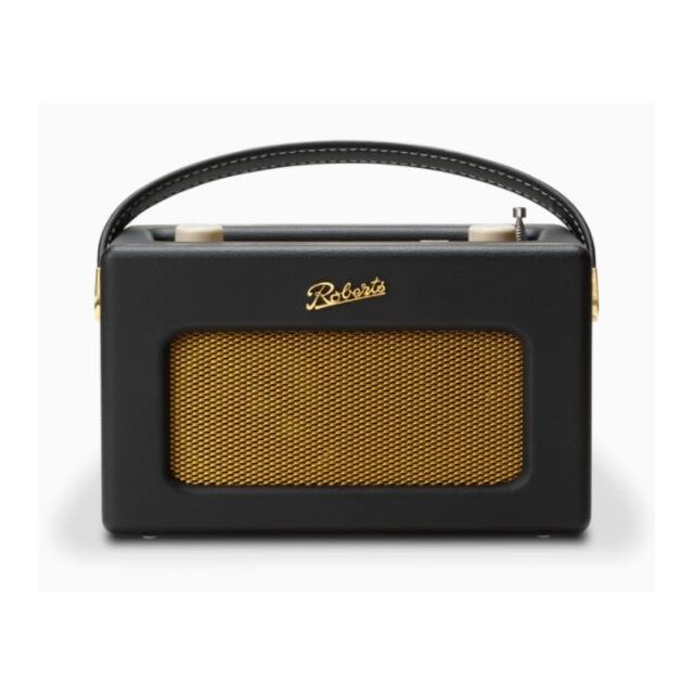 Roberts REVIVAL ISTREAM 3 Black Portable Radio | DAB FM Internet Bluetooth