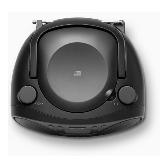 Roberts ZOOMBOXFMBK Black Am/Fm Radio CD Player