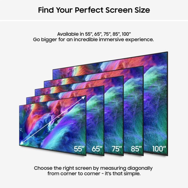 Samsung MRE65R85HAUXXU 65inch 4K Micro RGB Vision AI Smart TV