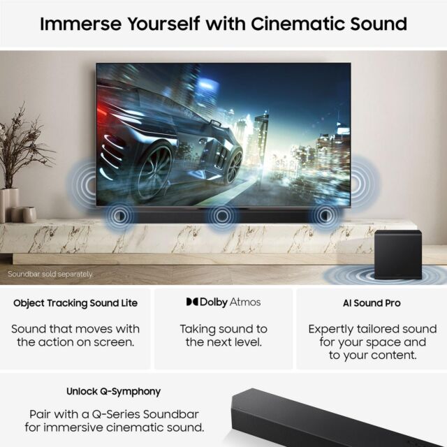 Samsung QE65QN80HAUXXU 65inch 4K Neo QLED Vision AI Smart TV