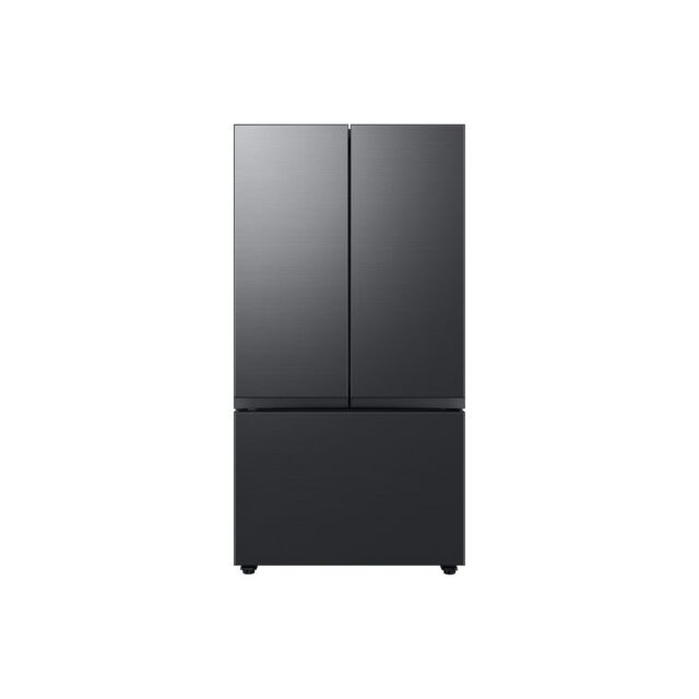 Samsung RF24BB620EB1EU Black Steel 90.8cm 70/30 Total No Frost American Fridge Freezer - Black