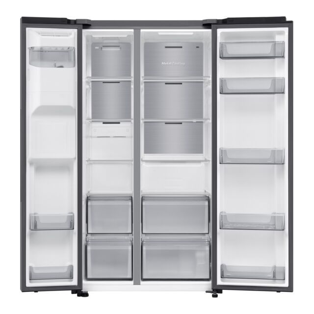 Samsung RS70F64KETEU H1780 W912 D726 Side By Side American Fridge Freezer - Silver