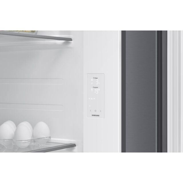 Samsung RS70F65KETEU Silver American Food Center (Non Plumbed Ice & Water)