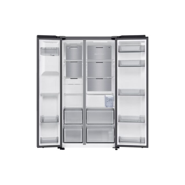 Samsung RS70F65KETEU Silver American Food Center (Non Plumbed Ice & Water)