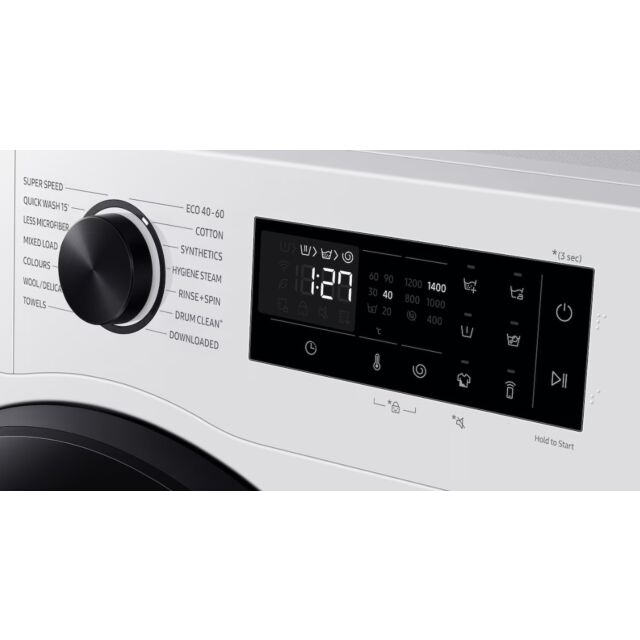 Samsung WW10FG5U34AEEU 10Kg 1400 Spin Washing Machine - White