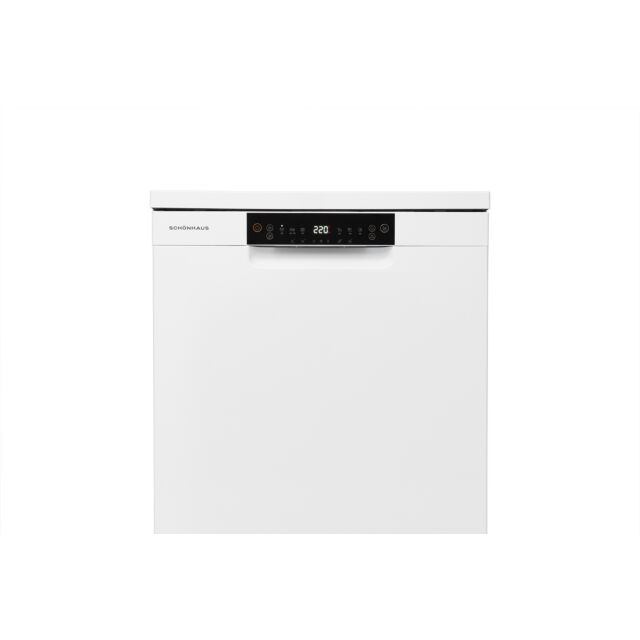 Schonhaus DWSF0115FSBW Freestanding Dishwasher - White - 15 Place Settings