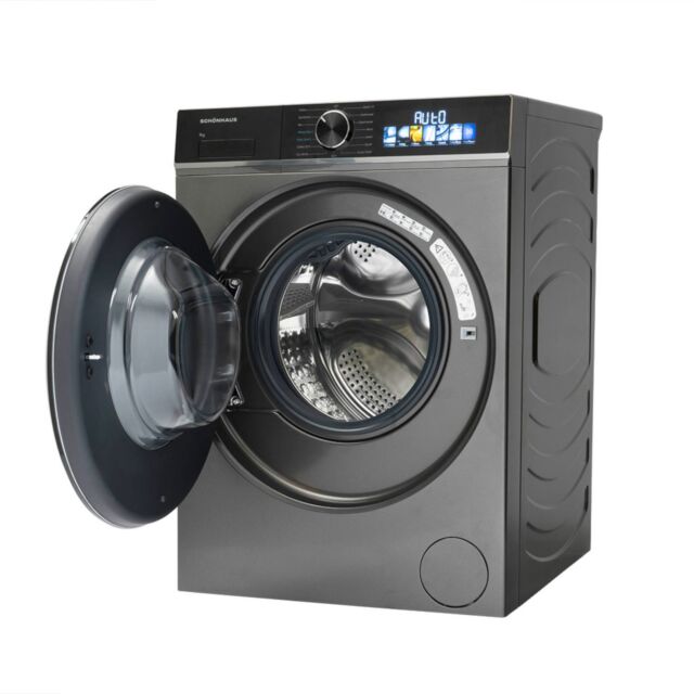Schonhaus WMSF01914AG 9Kg 1400 Spin Freestanding Washing Machine - Graphite