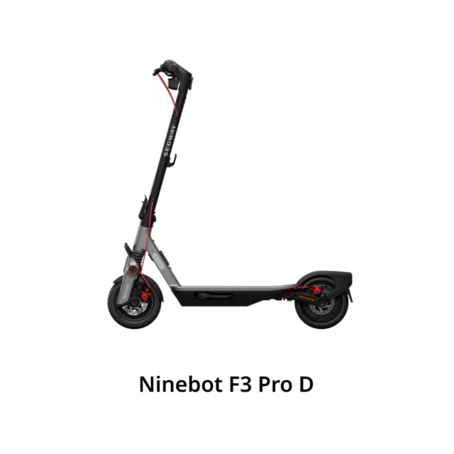 Segway KICKF3PROD Black Kickscooter F3 Pro D Electric Folding Scooter
