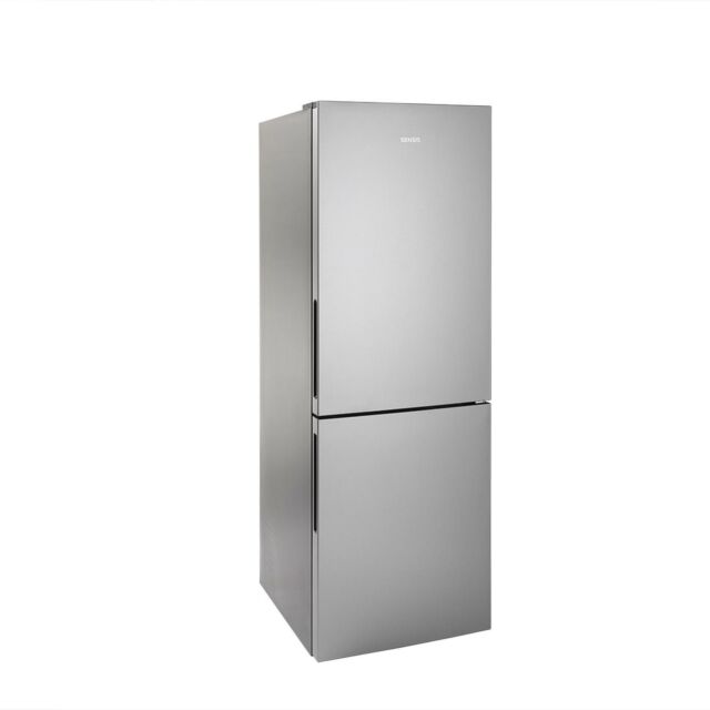 Sensis RFCMF0160ES Silver H1850 W595 D667 60/40 Total Nofrost Fridge Freezer Fr 120L Frid 235L