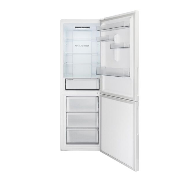 Sensis RFCMF0160EW White H1850 W595 D667 60/40 Total Nofrost Fridge Freezer Frz 120L Frd 235L
