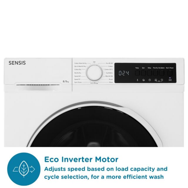 Sensis WDF018514AW 8Kg/5Kg Washer Dryer - White