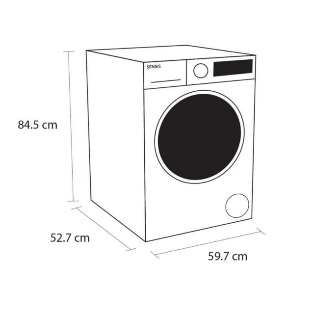 Sensis WDF018514AW 8Kg/5Kg Washer Dryer - White