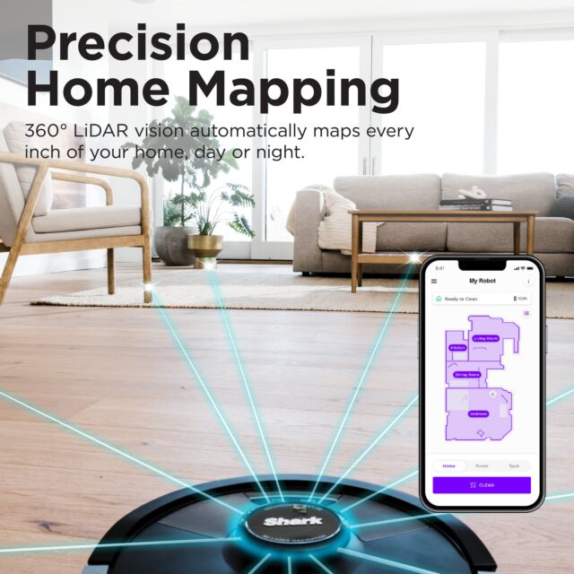 Shark RV2620WAUK Robot Vacuum Cleaner