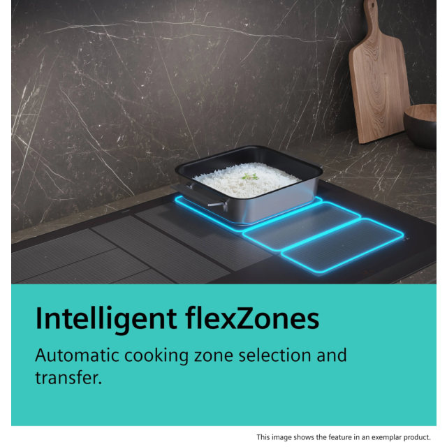 Siemens EX875LYV1E Iq700 Induction Hob 80 Cm Surface Mount With Frame